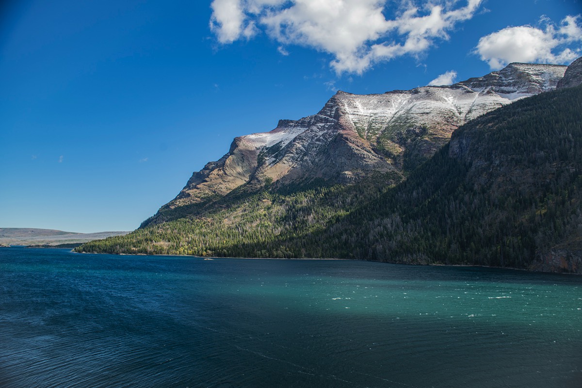 Red Eagle Mountain and Saint Mary Lake